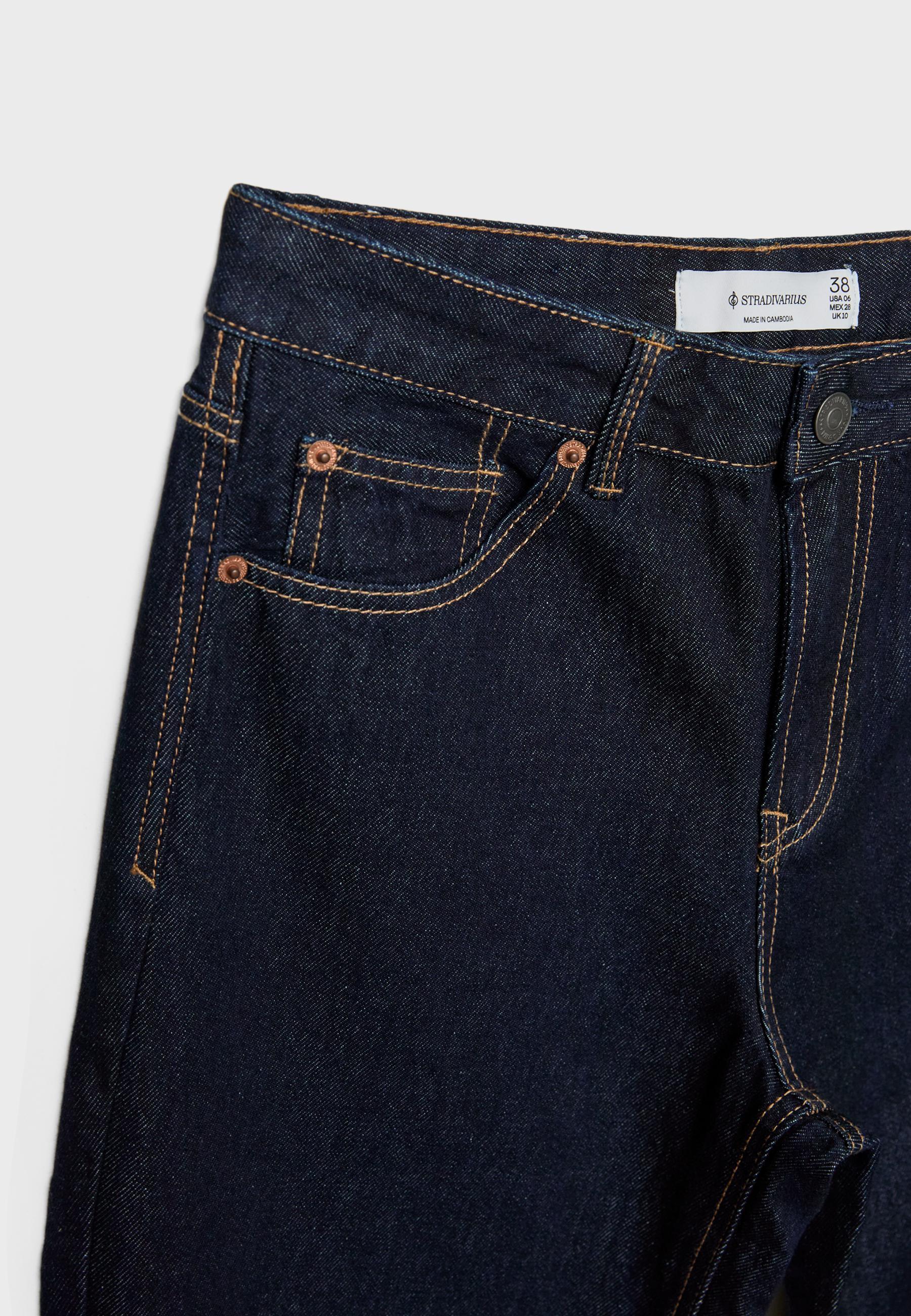 D92 straight fit geniş paça jean - Görsel 9