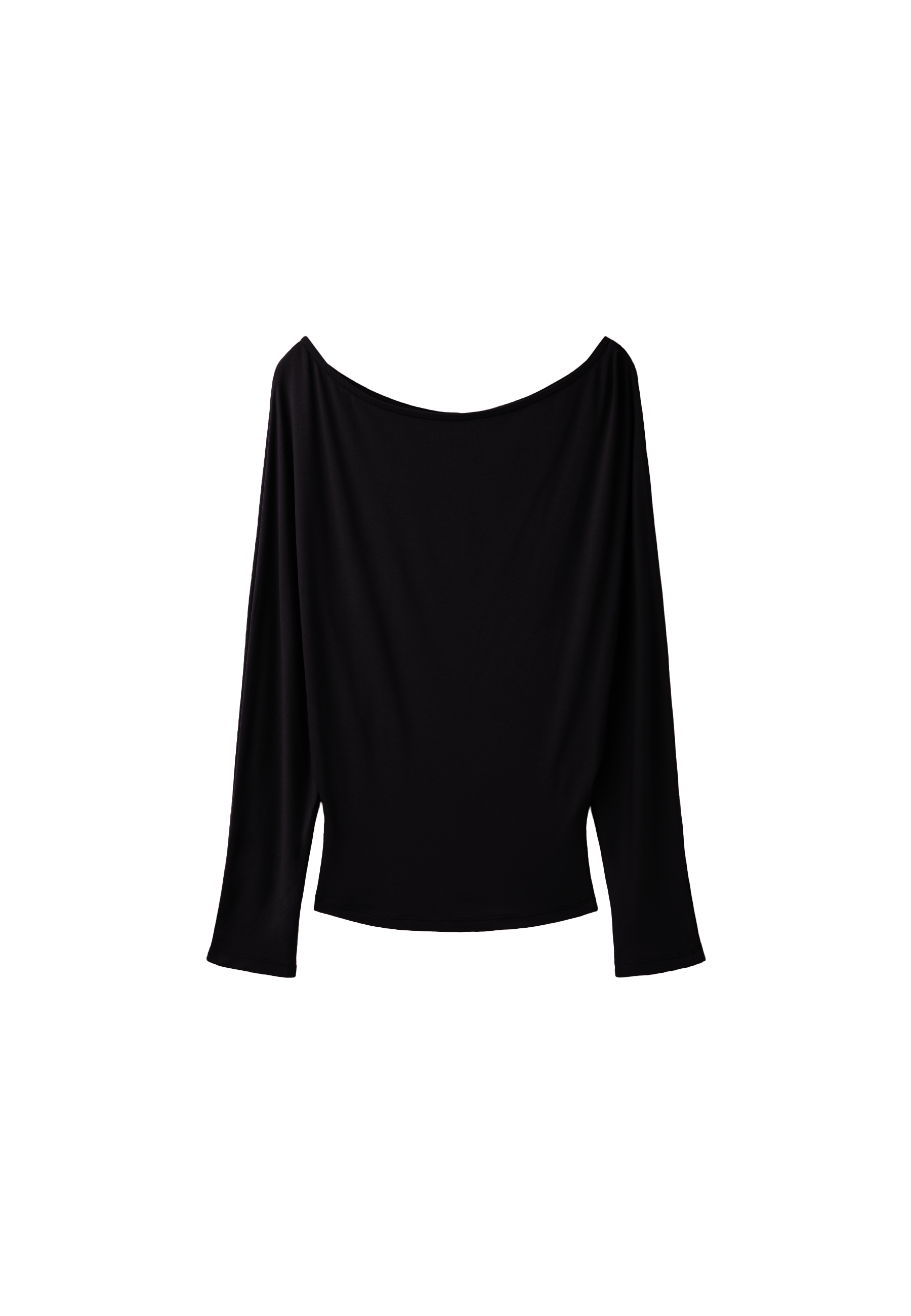 Sash-effect asymmetric top — Black