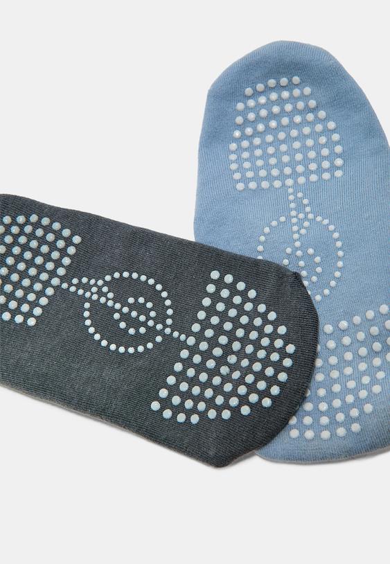 Stradivarius Non-Slip Sport Socks Blue Os