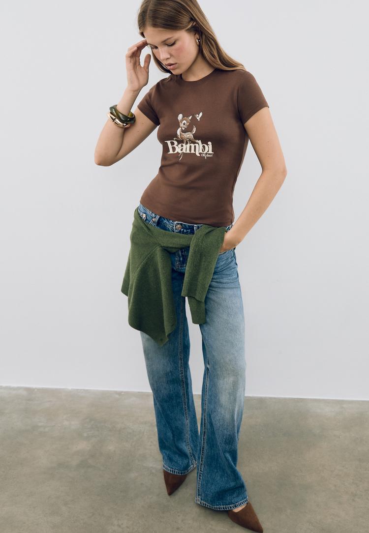Stradivarius Bambi-T-Paita Xl