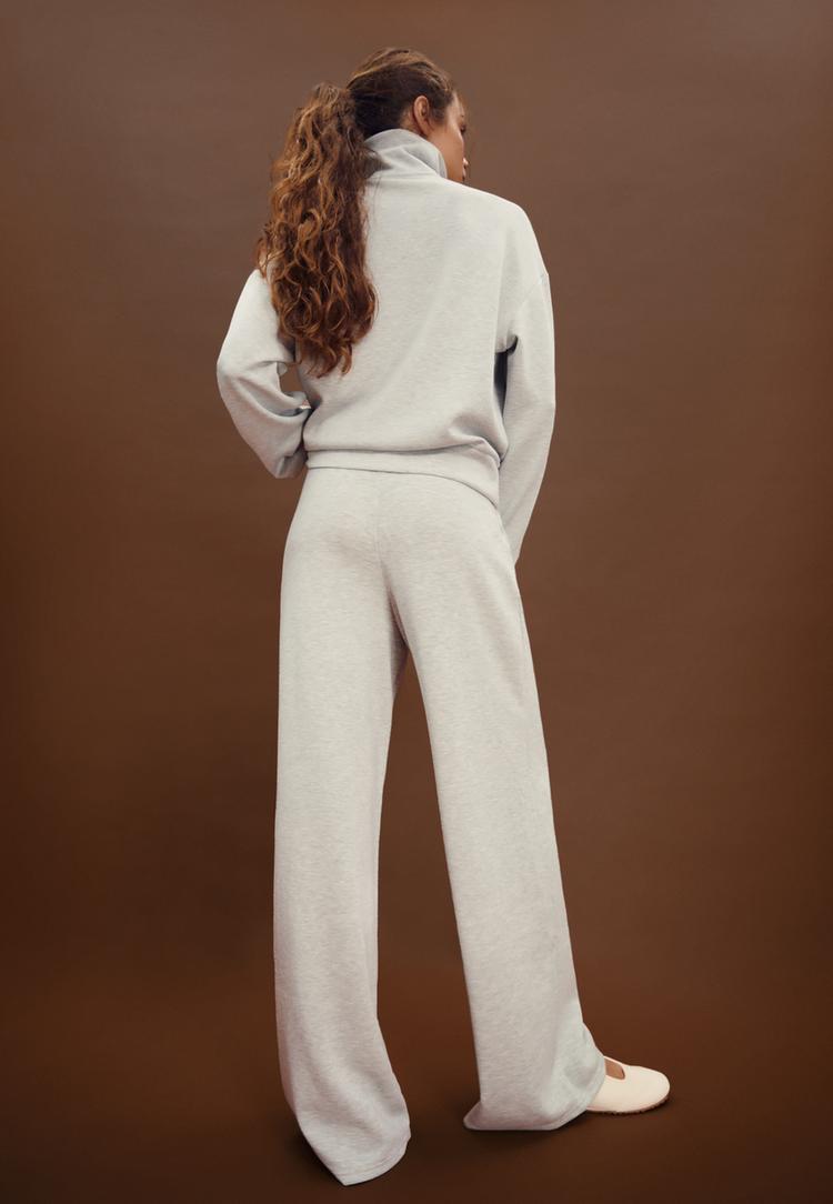 pantalon palazzo toucher doux