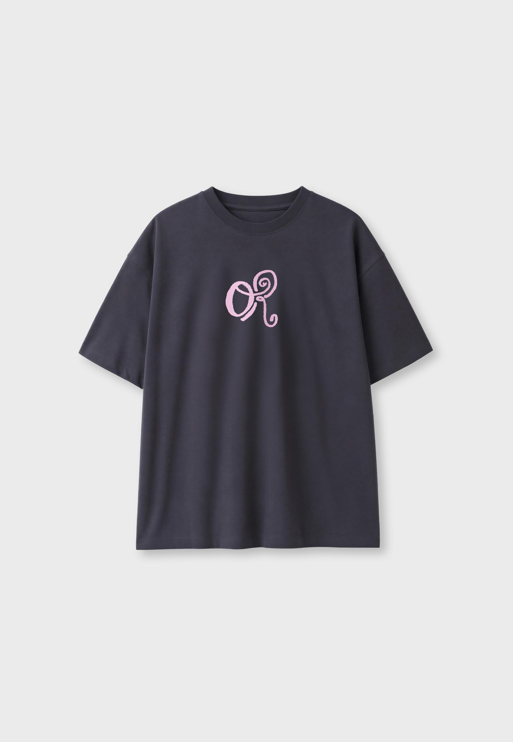 Olivia Rodrigo graphic T-shirt — Dark grey