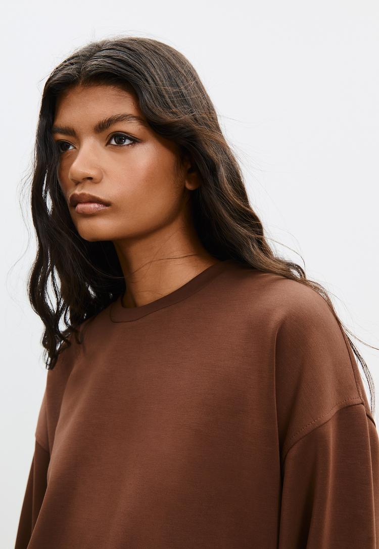 sudadera basica tacto suave