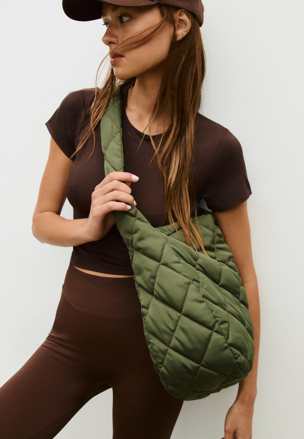 Sac matelassé tissé