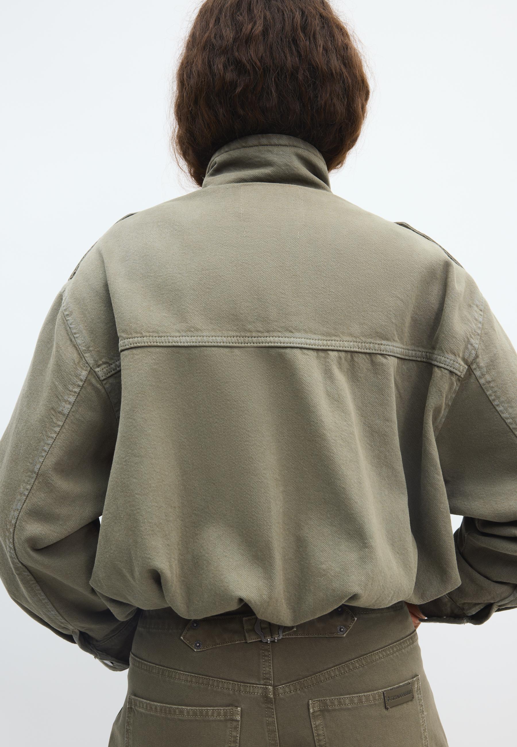 Utility bomber jacket — Khaki