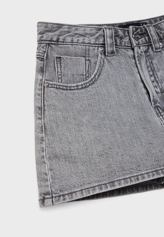 D62 denim şort etek - Görsel 31