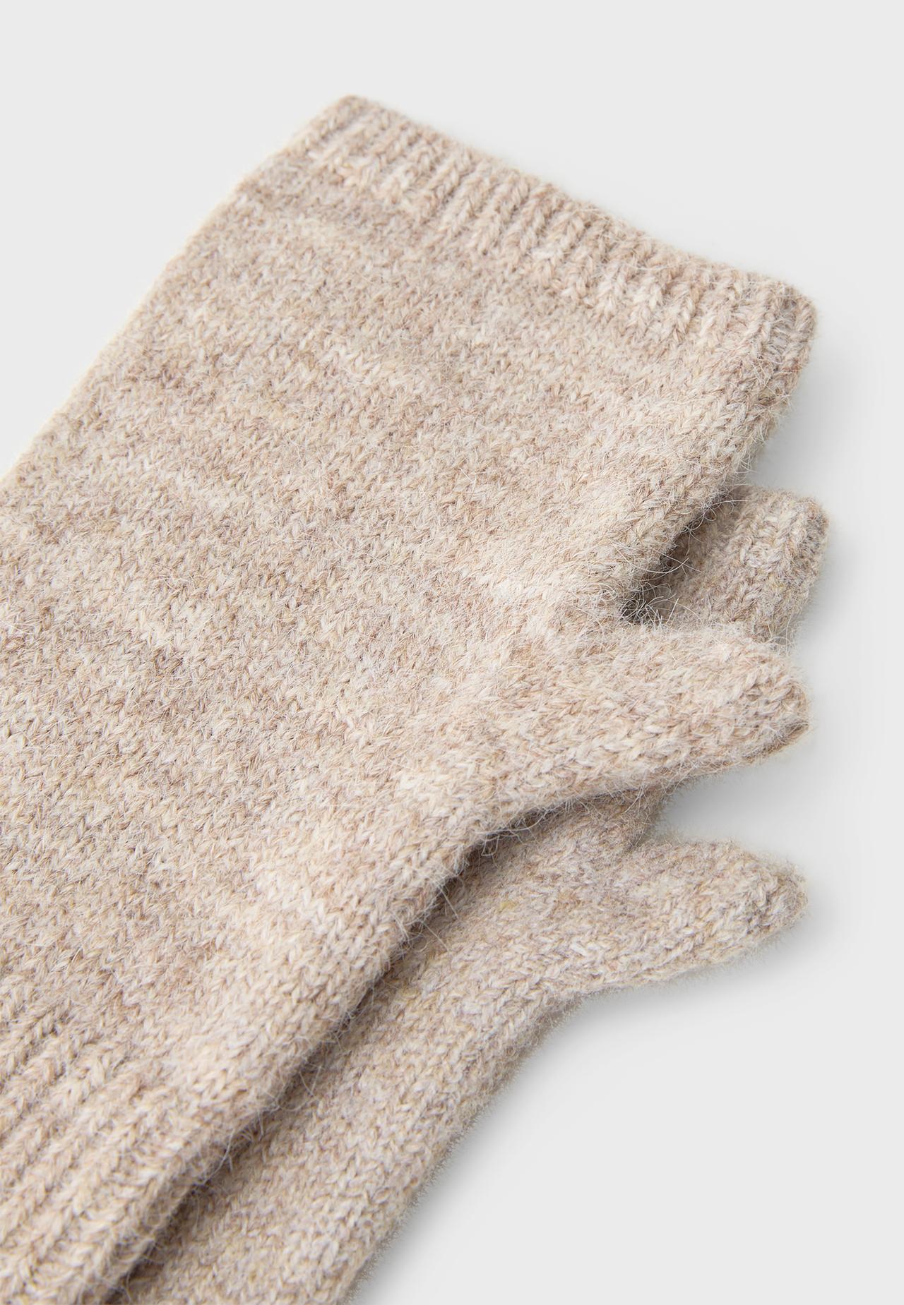 Mittens — Mid beige