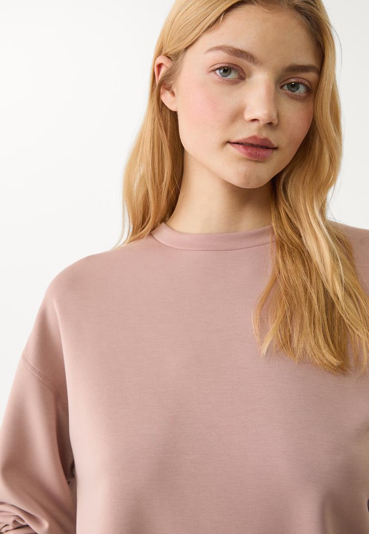 sudadera basica tacto suave