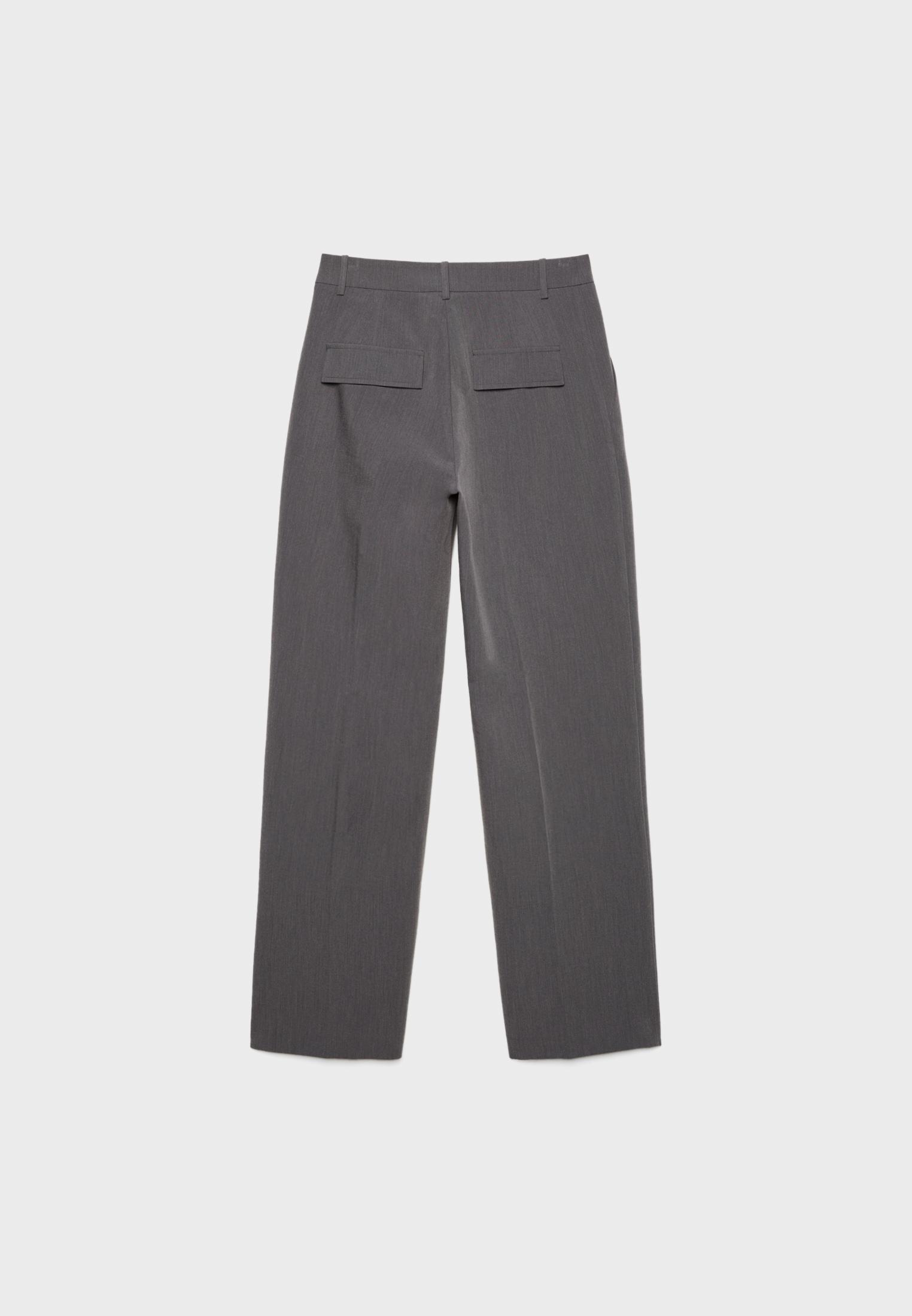 Smart trousers with pockets — Dark grey