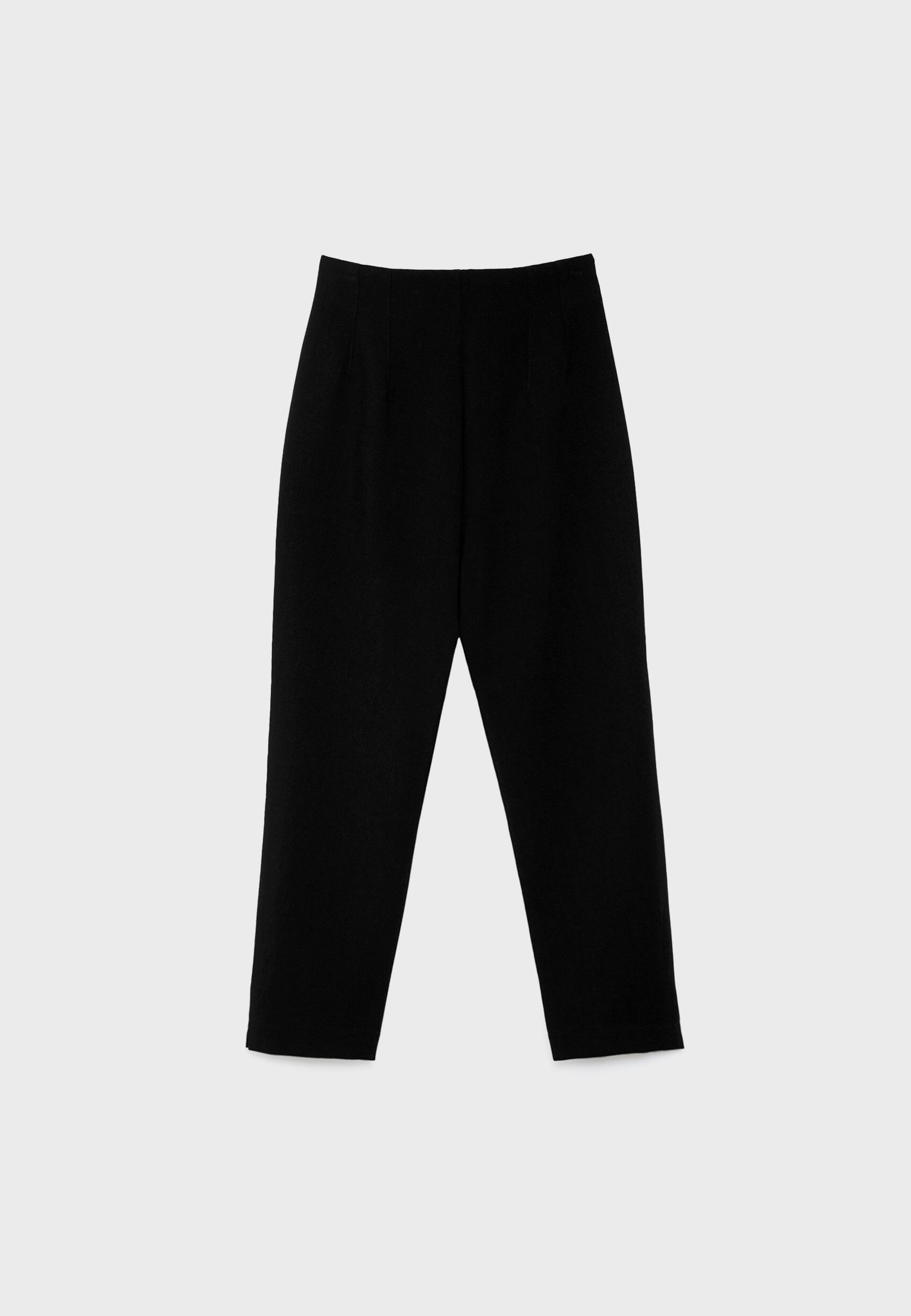 Smart darted trousers — Black