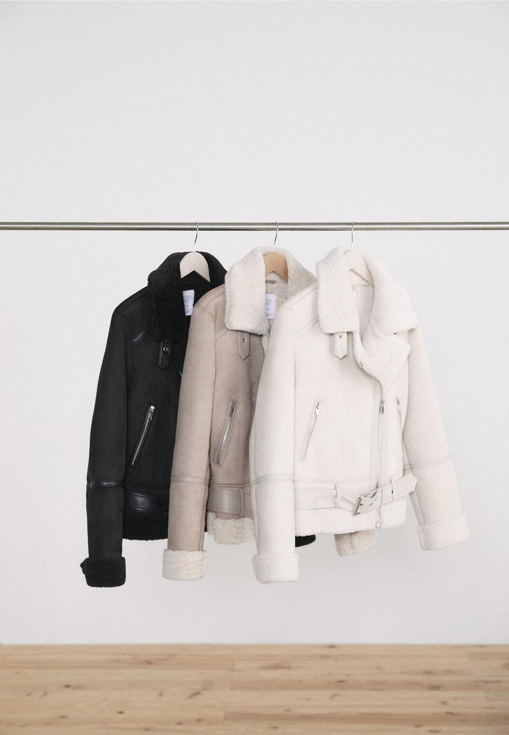 Cazadora biker doble faz efecto ante