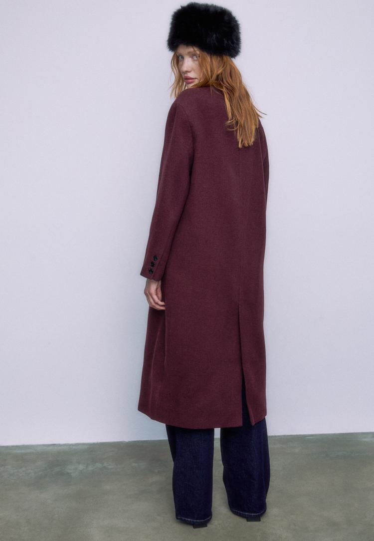 sobretudo comprido oversize