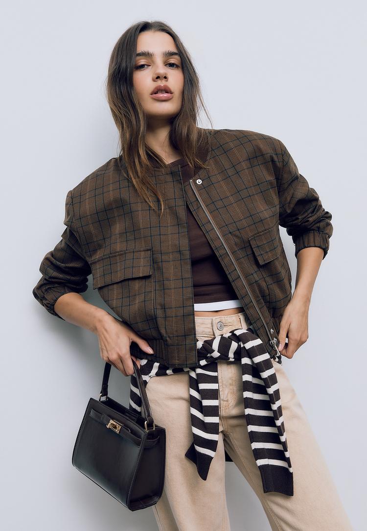 bolso bandolera efecto piel