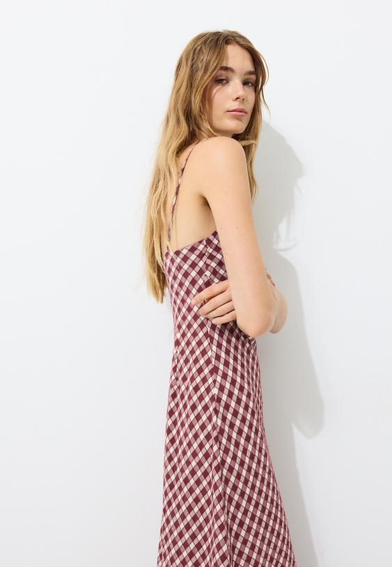 robe midi vichy