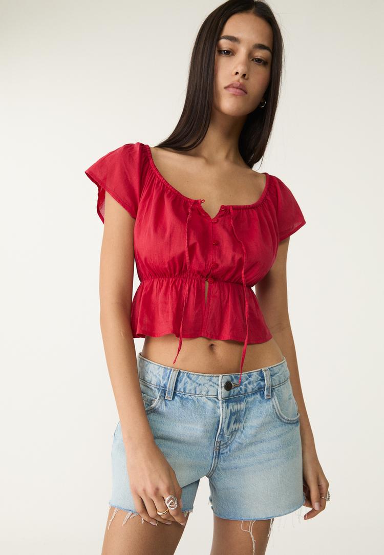 top fluido botones