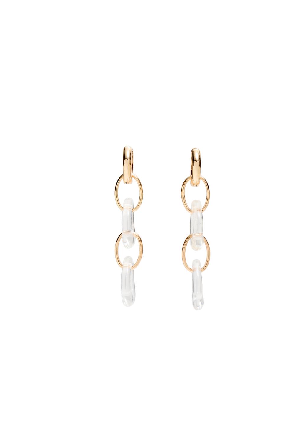 Boucles d’oreilles à maillons