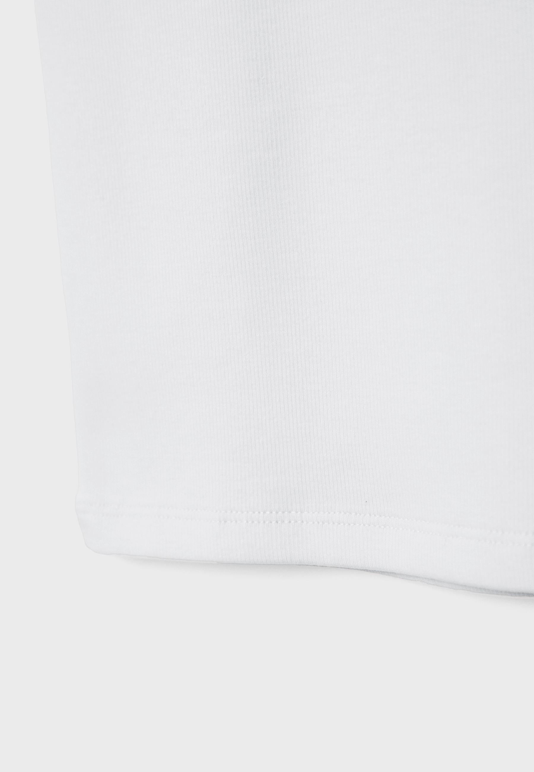 Basic racerback top — White