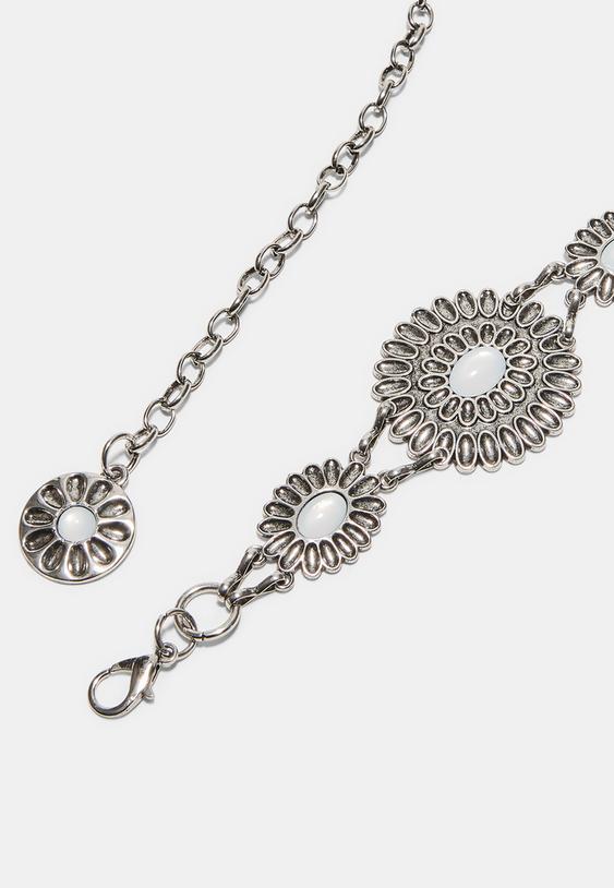 Колан-Верижка С Флорални Елементи