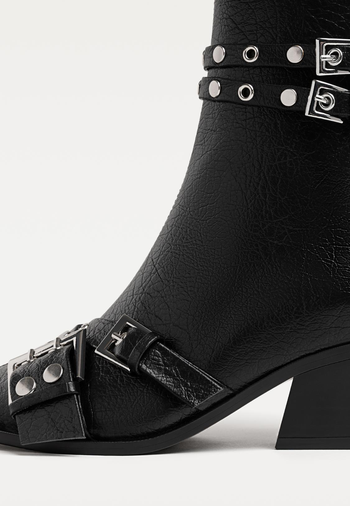 Botas Altas Stradivarius Botines Cordones Botines Outlet Botin