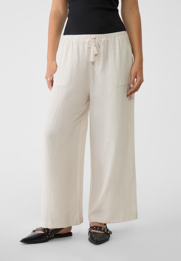 pantalon culotte fluido