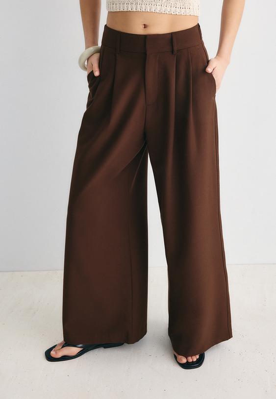 Podesive Super Široke Hlače