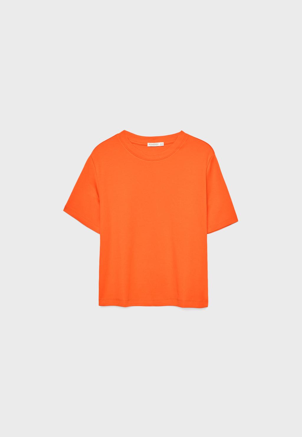 Basic T-shirt regular fit heavy weight