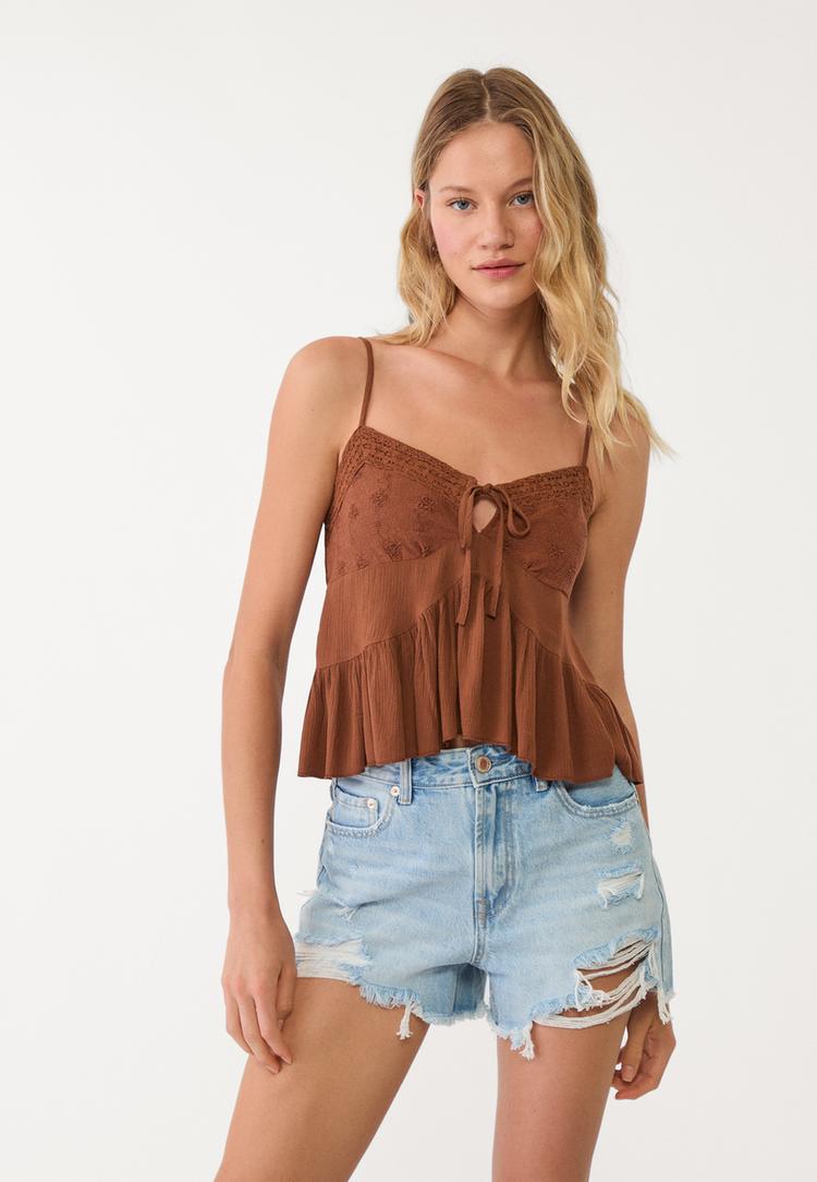 d75 short denim rotos