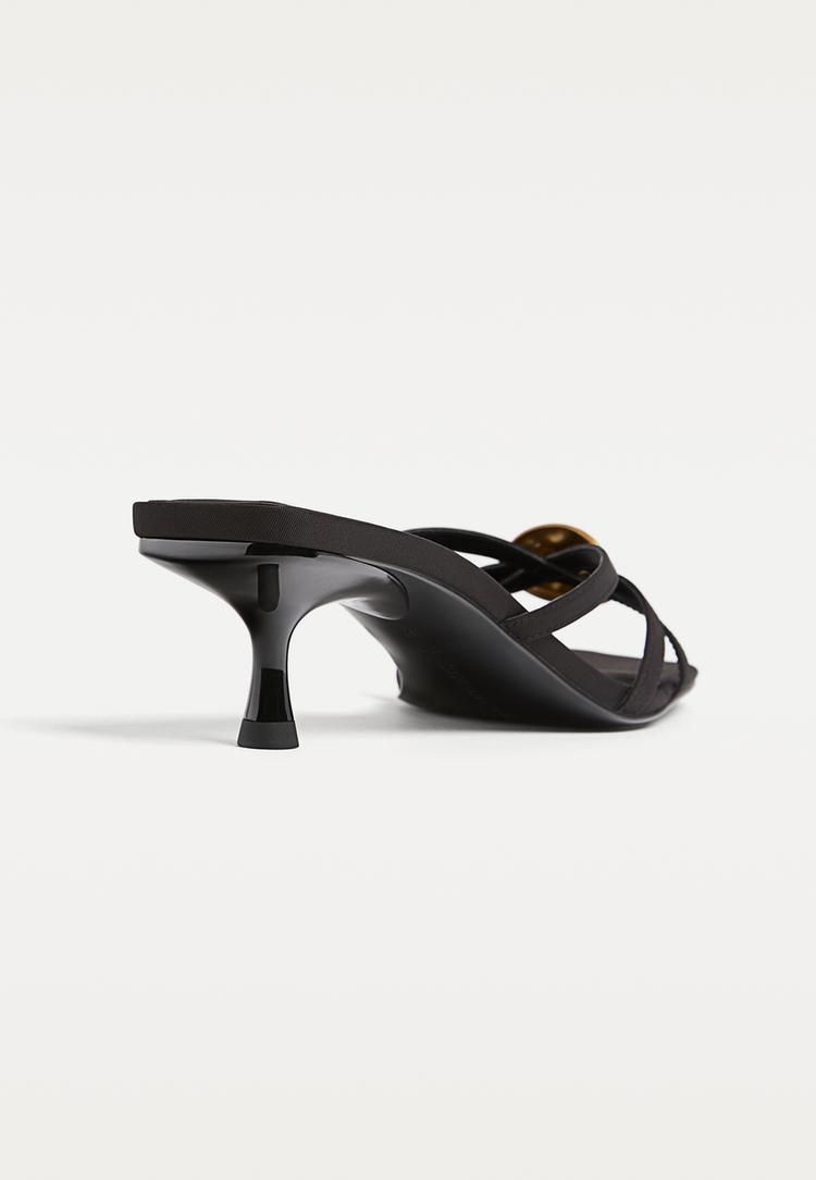 sandalias tacon joya