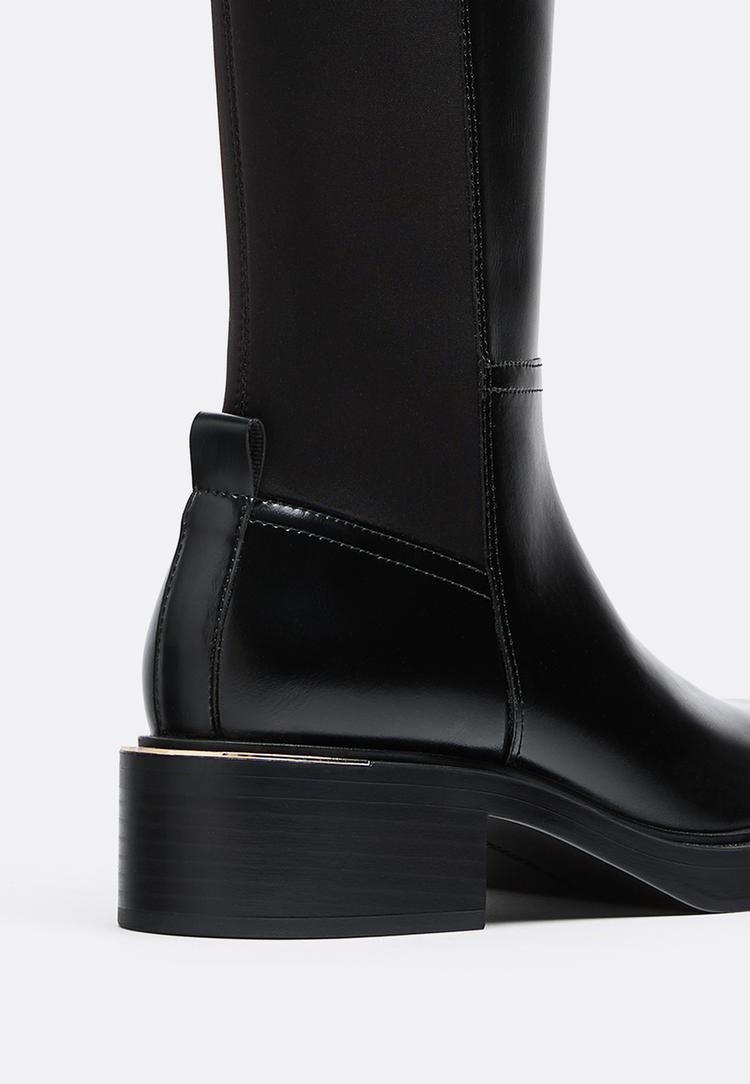botas planas hipicas