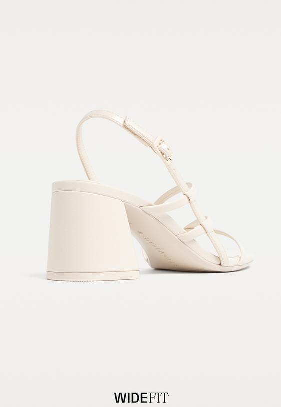 Stradivarius Bő Szárú. Széles Sarkú Szandál 1-002 37