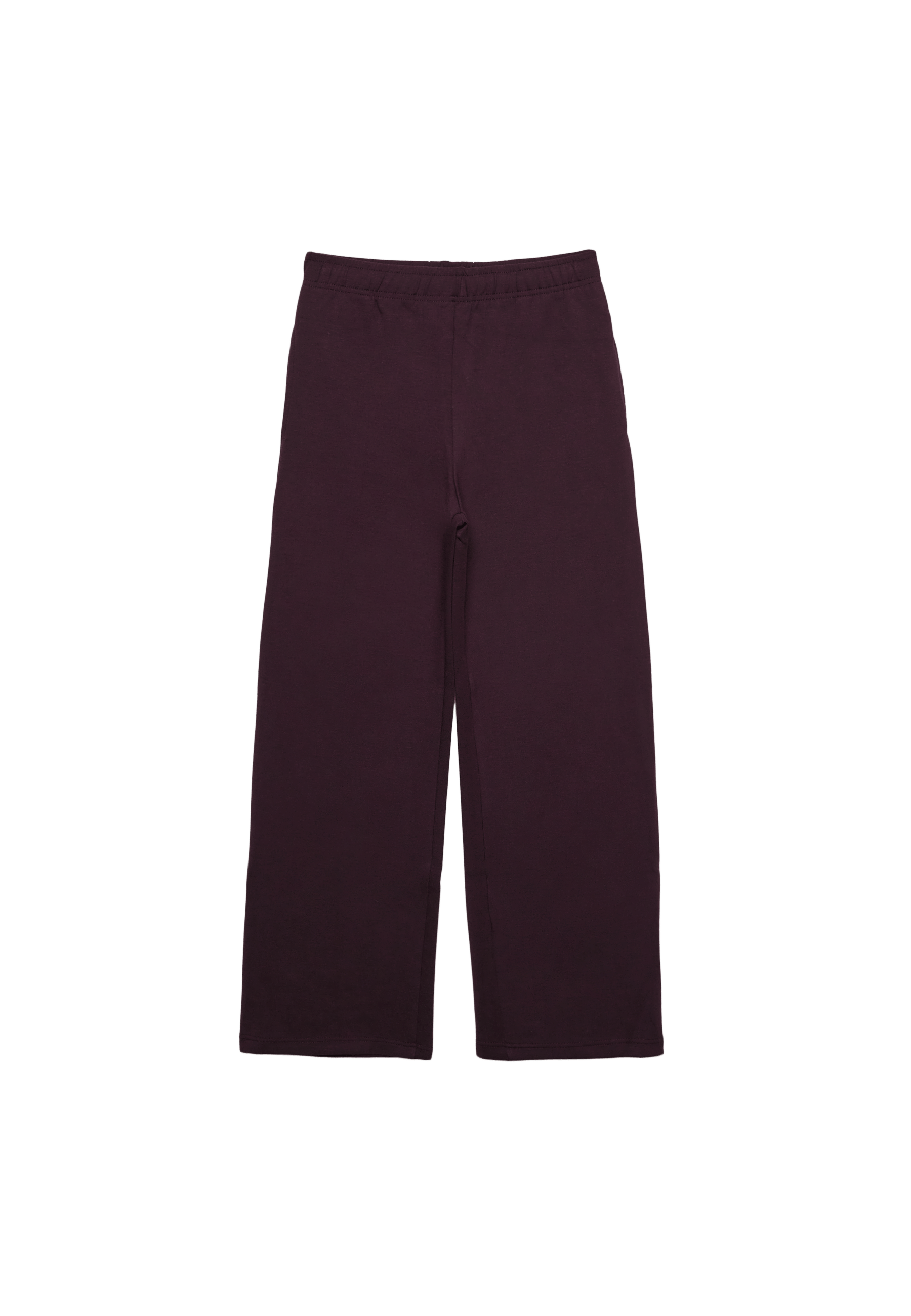Wide-leg jogger trousers — Purple