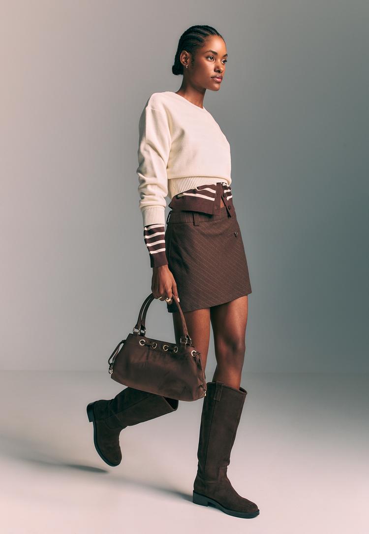 bolso hombro eyelets