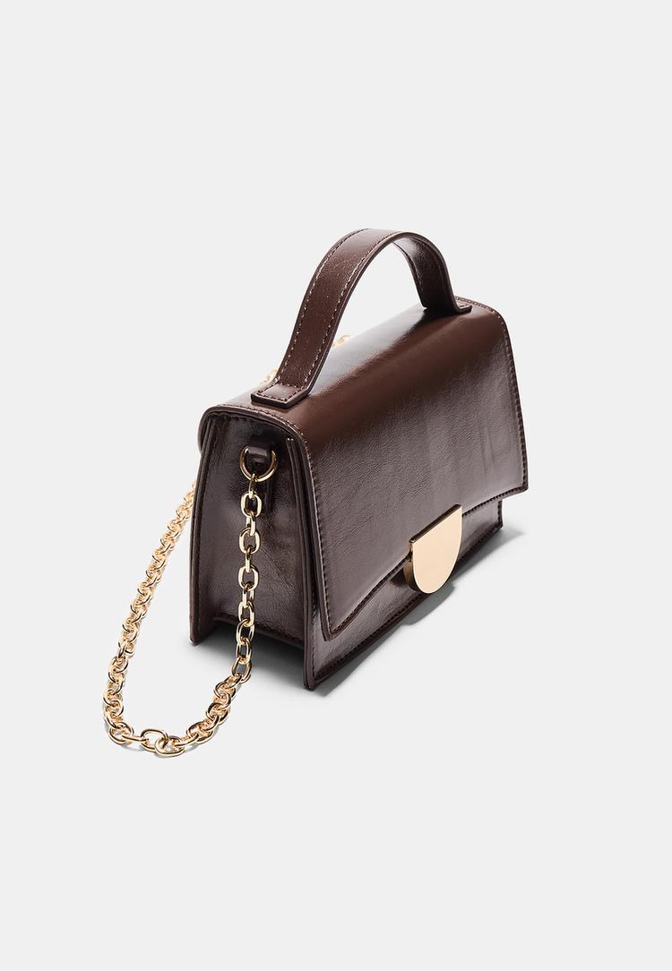 bolso bandolera mini metal