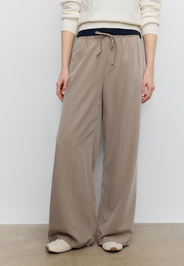 pantalon largo fluido vestir