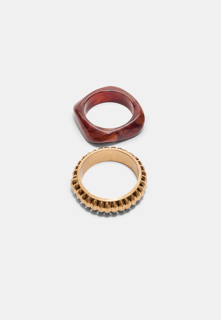 set 2 pulseras combinadas