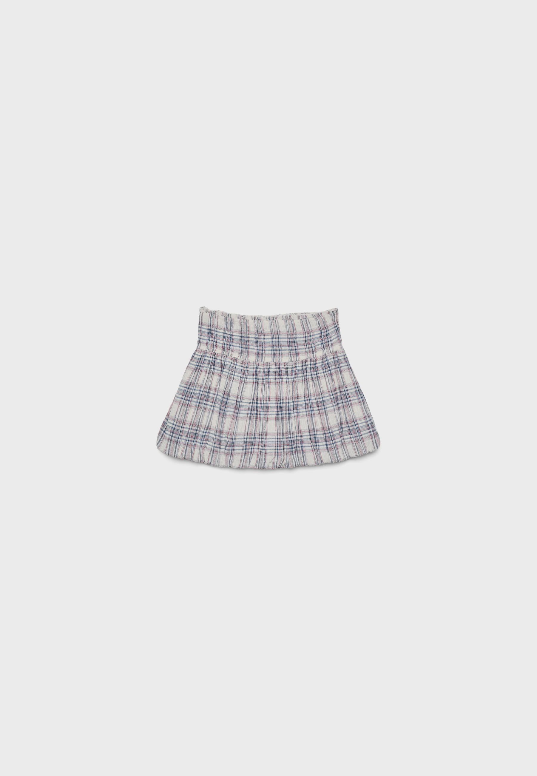 Checked balloon skirt - Women's fashion | Stradivarius