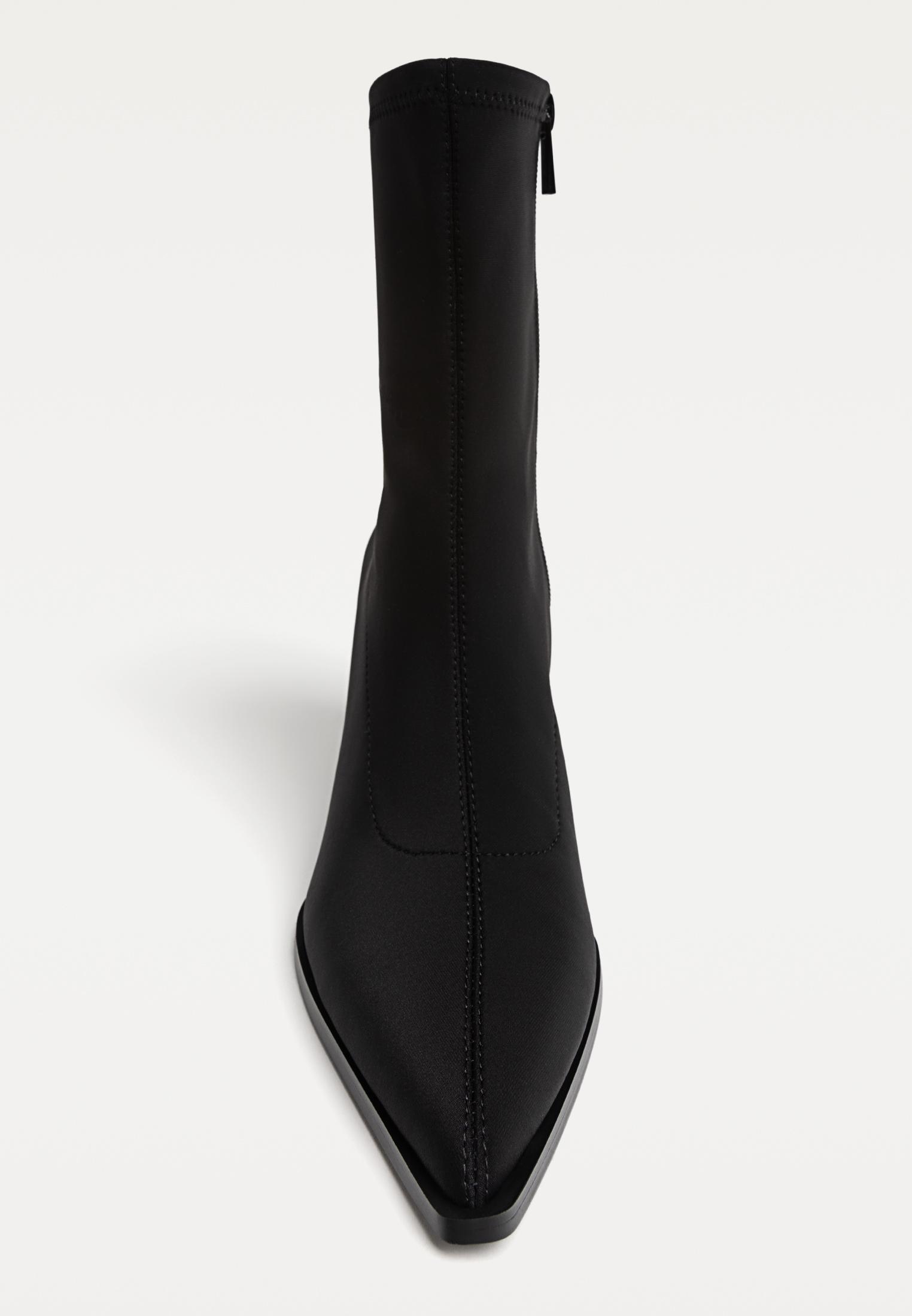 靴 Misbhv stiletto ankle boots vinyl black Misbhv - Slicer Ankle Boots Vinyl Black | HBX - Globally