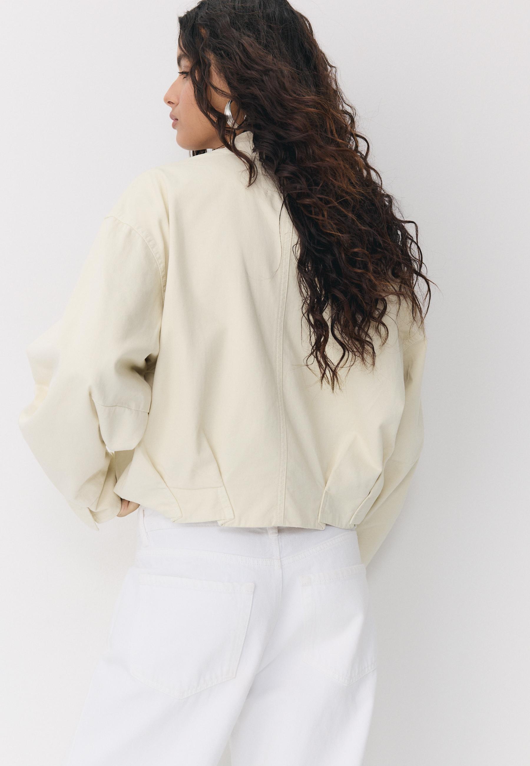 Bomber jacket — Stone