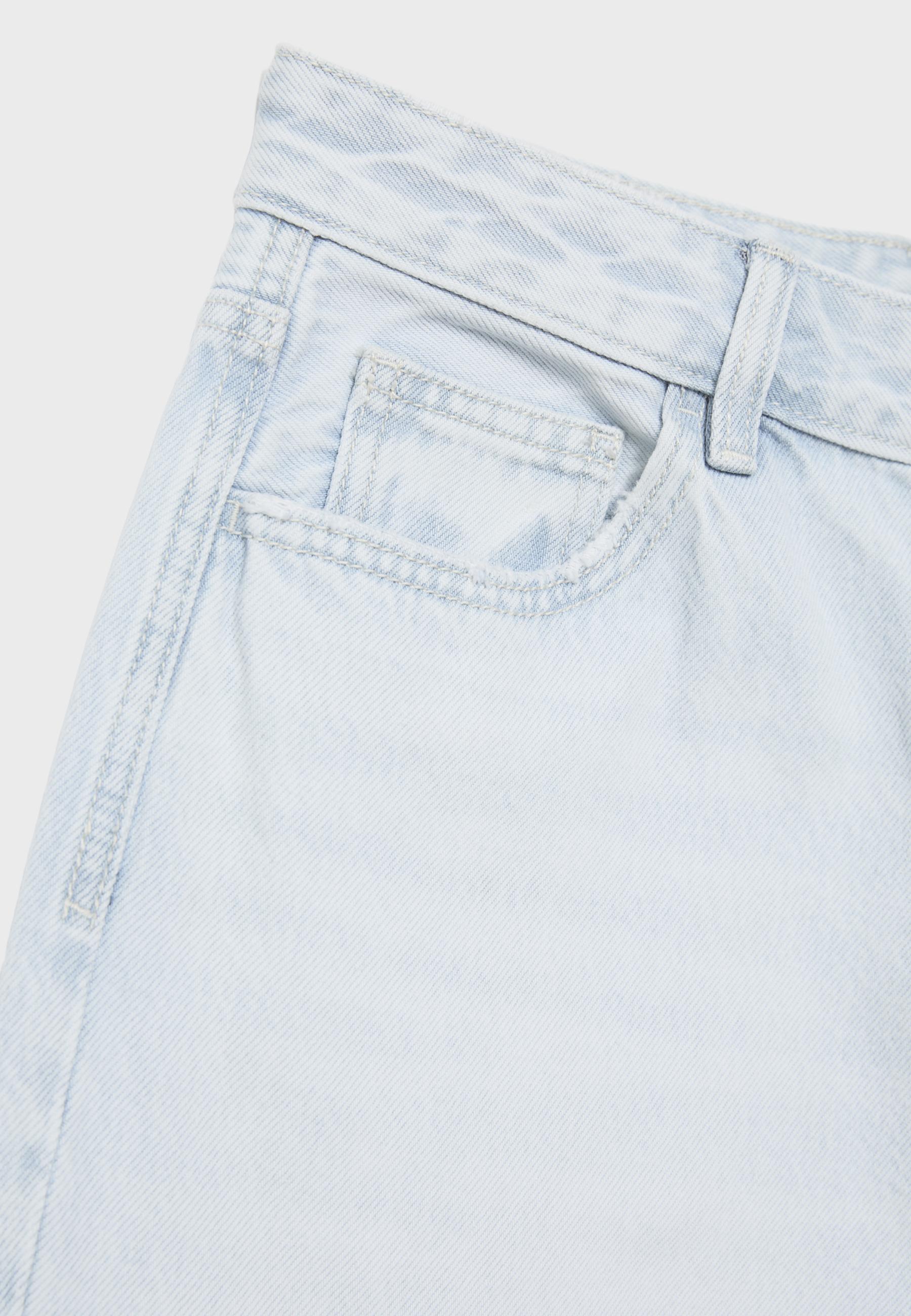 Wide-leg jeans — LIGHT BLEACH