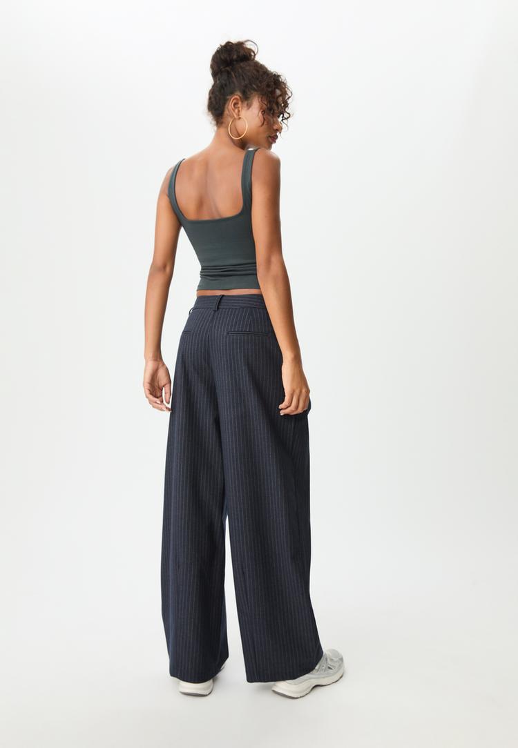 pantalon vestir pinza rayas