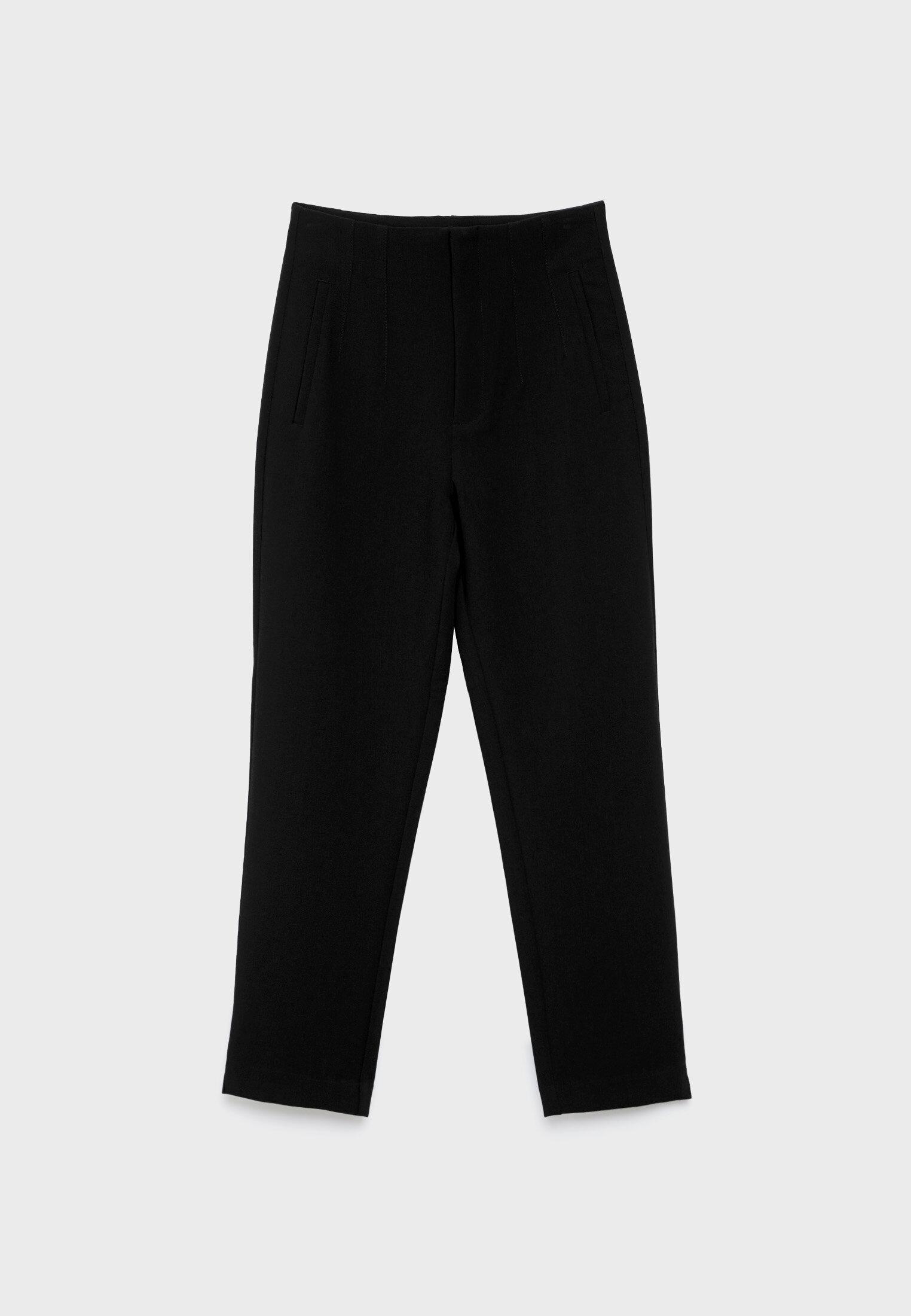 Smart darted trousers — Black
