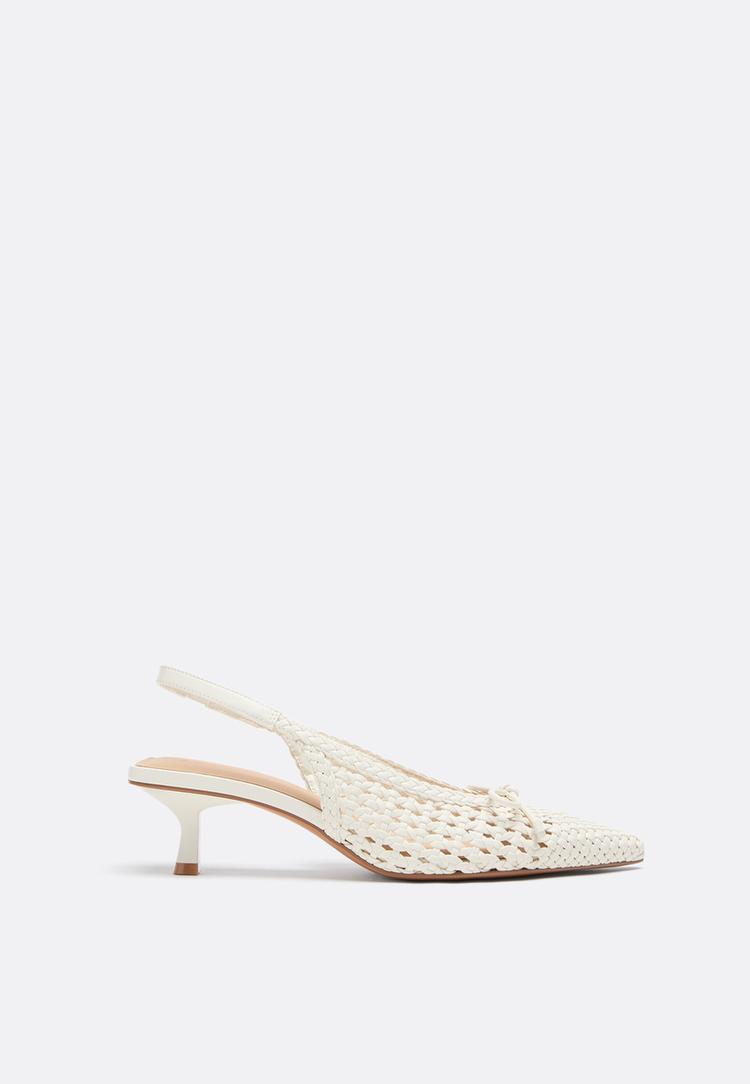 zapatos tacon calado