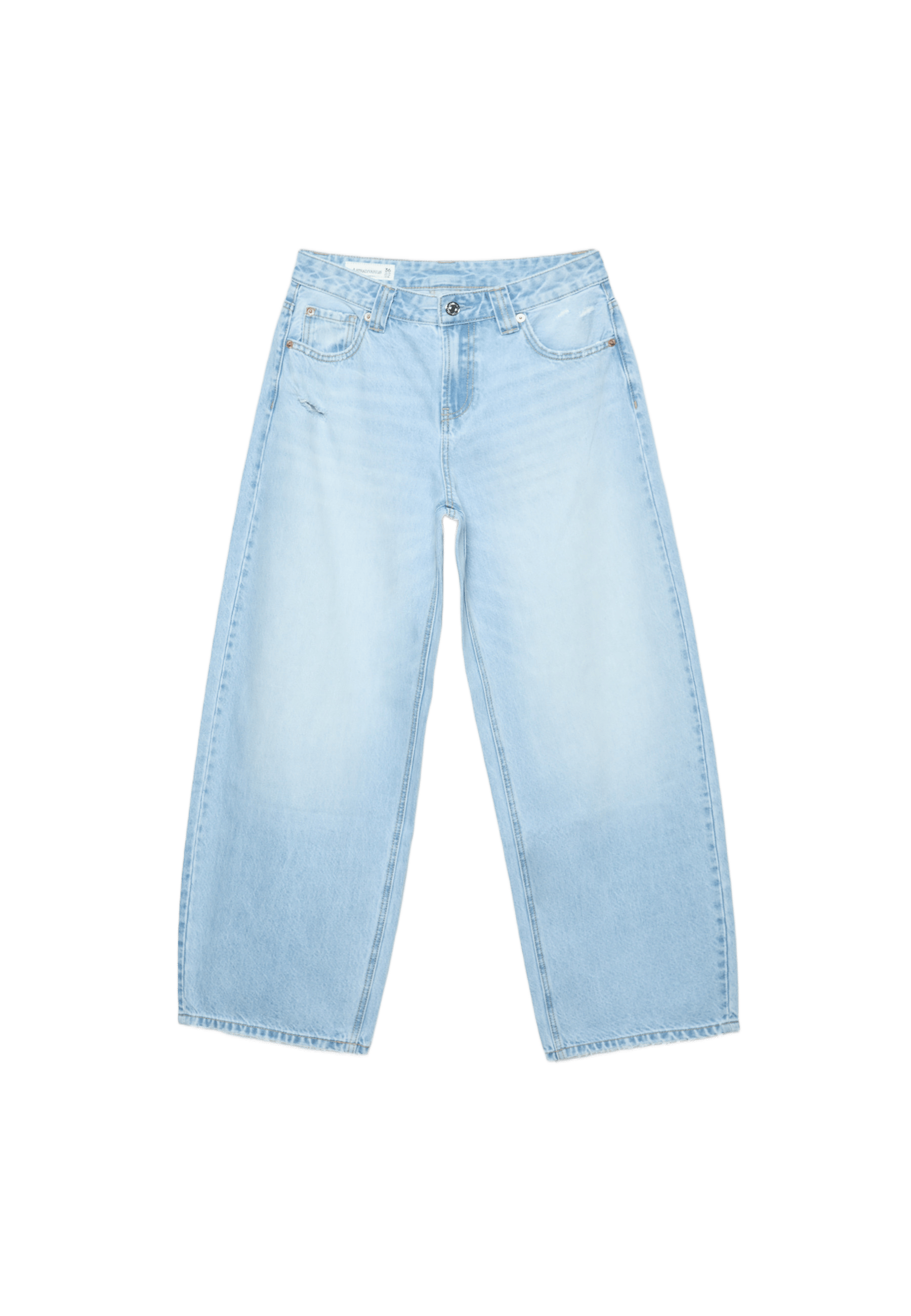 D80 Barrel fit jeans — MEDIUM LIGHT BLUE DENIM