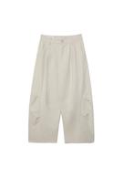 Barrel kumaş pantolon - Görsel 13