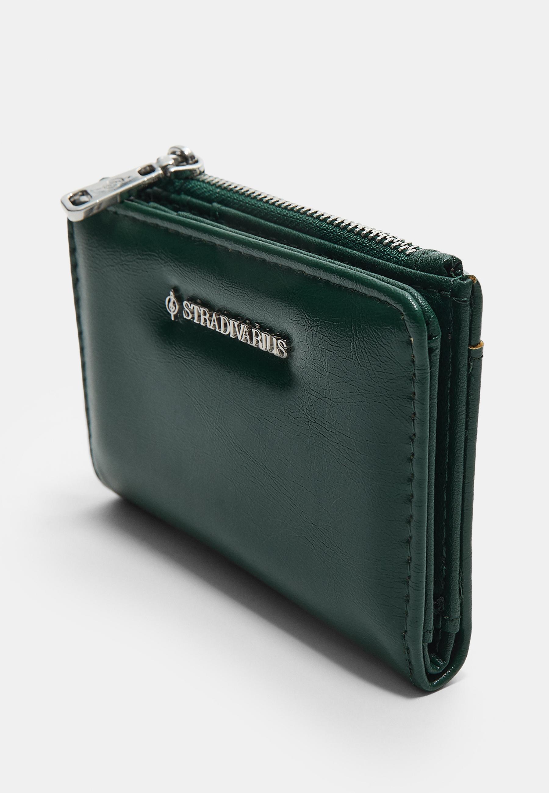 Stradivarius Basic fermuarlı kartlık