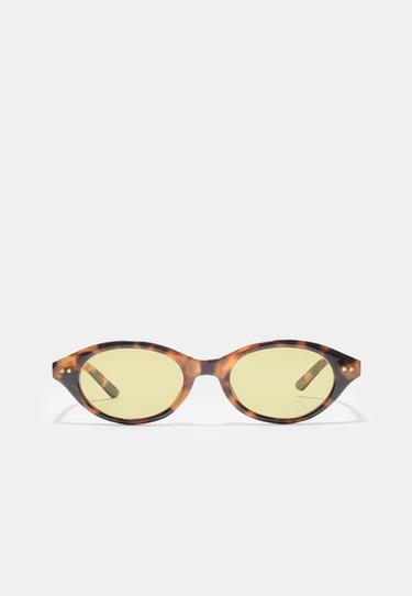 Oval sunglasses — Brown 2