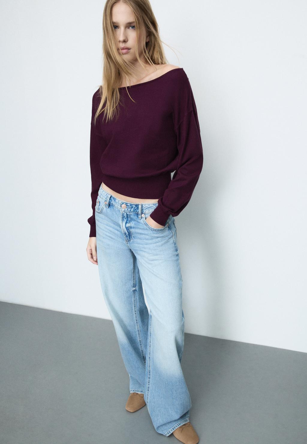 D91 Jeans low wide leg
