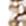 Long mesh lariat necklace — Gold