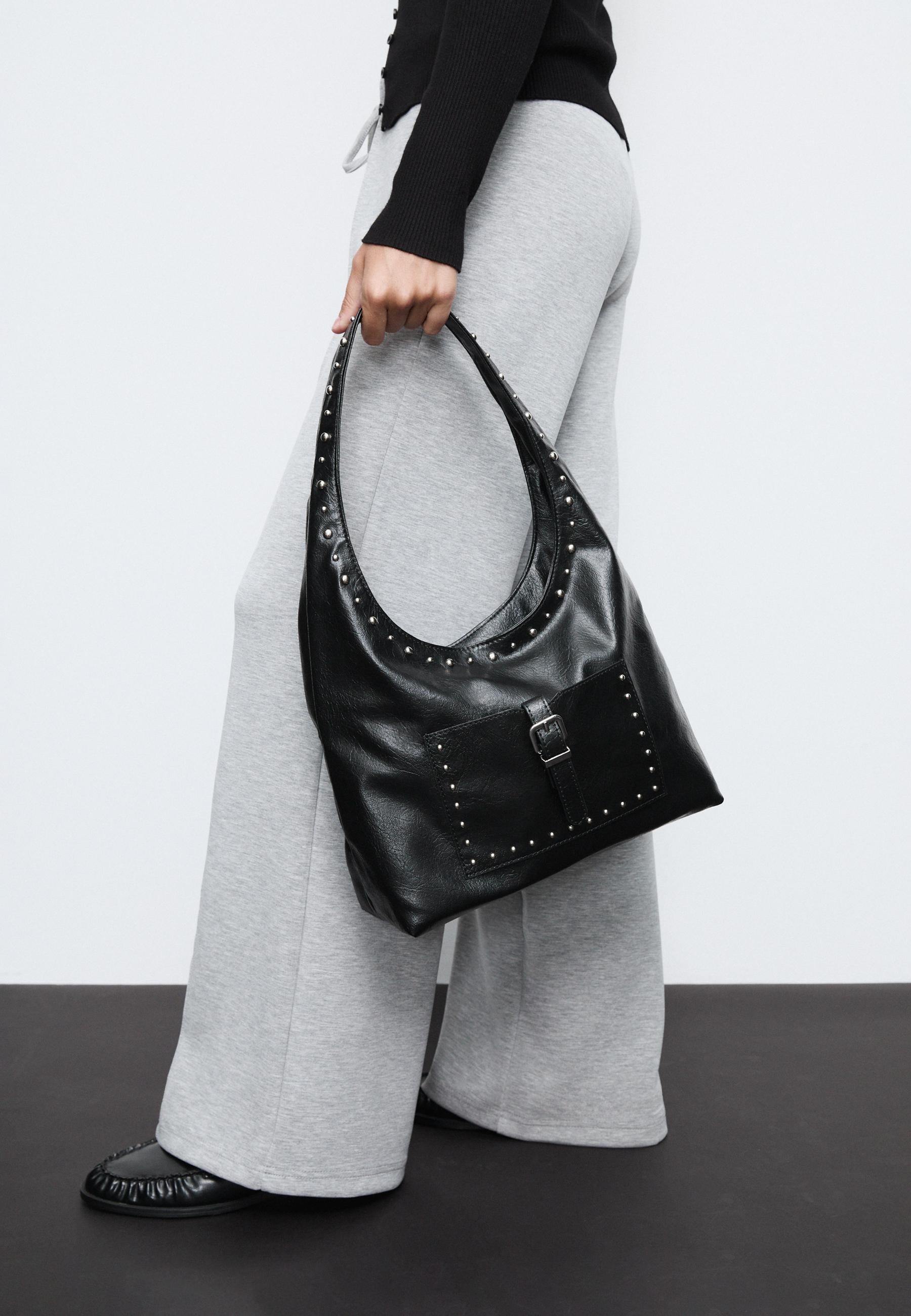 日本未入荷Stradivarius STUDDED Handbag ハンドバッグ Studded shoulder bag - Women's fashion | Stradivarius United