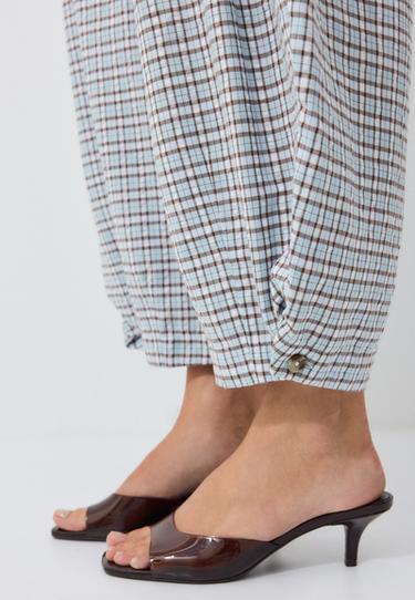 Flowing barrel trousers — Sky blue 6